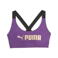 Biustonosze - PUMA Damski biustonosz o średnim kroju - miniaturka - grafika 1