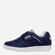Buty dla chłopców - Buty sportowe chłopięce na rzepy Fila C. Court Velcro Kids FFK0120-53135 33 Granatowe (8719477749825) - miniaturka - grafika 1