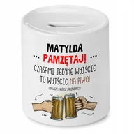 Skarbonki - DLA PREZESA VICEPREZES SKARBONKA PREZES SP Z. O.O z Nadrukiem ze Zdjęciem + Opakowanie na prezent (wzór 03) - miniaturka - grafika 1