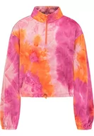 Swetry damskie - MYMO ATHLSR sweter damski, pomarańczowy wielokolorowy, M - miniaturka - grafika 1