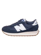 Trampki damskie - New Balance Skórzane sneakersy "237" w kolorze granatowym - miniaturka - grafika 1