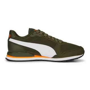 Buty dla dziewczynek - Buty Puma St Runner V3 Mesh Jr 385510 15 zielone - grafika 1