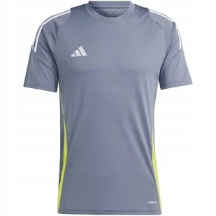 Koszulka męska adidas Tiro 24 Jersey szara IV6951 L - Koszulki męskie - miniaturka - grafika 1