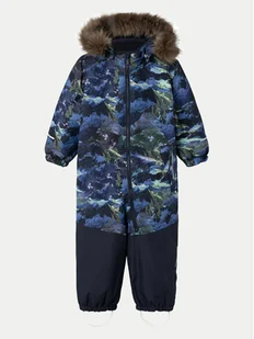 NAME IT Kombinezon zimowy 13230695 Granatowy Regular Fit - Kombinezony dla dzieci - miniaturka - grafika 1