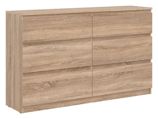 Komoda Remi Rm03 137X84X35 Cm Dąb Sonoma - Komody - miniaturka - grafika 1