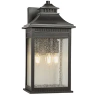 Lampy ogrodowe - Quoizel LIVINGSTON QZ/LIVINGSTON2/L kinkiet 3x40W E14 - miniaturka - grafika 1