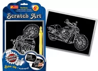Książki edukacyjne - Ranok-Creative Scratch Art Motocykl - miniaturka - grafika 1