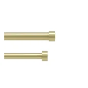 Karnisze - Stalowy podwójny regulowany karnisz 305 - 457 cm Cappa – Umbra - miniaturka - grafika 1