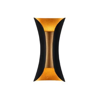 ABIGALI Kinkiet ABIGALI BLACK-GOLD KMG2X5WW - Lampy ścienne - miniaturka - grafika 2