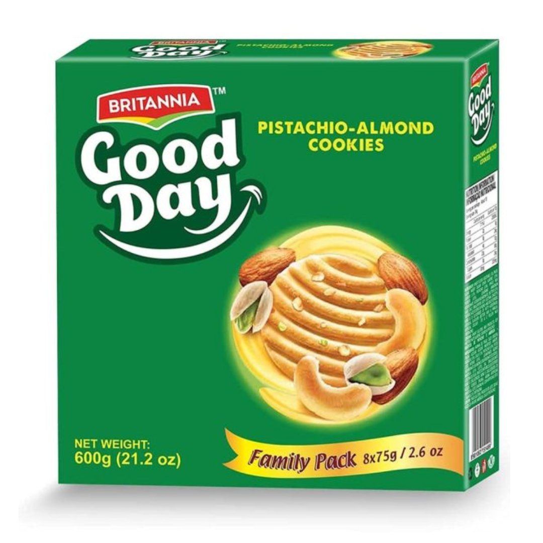 Ciastka pistacjowo-migdałowe Britannia Good Day Pista-Almond 600 g