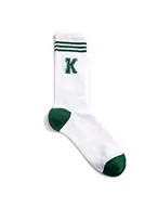 Skarpetki męskie - Koton Męskie skarpety college, zielone (786), jeden rozmiar, Zielony (786), rozmiar uniwersalny - miniaturka - grafika 1