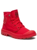 Botki męskie - Palladium Trapery Mono Chrome 73089-600-M Czerwony - miniaturka - grafika 1