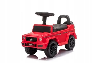 JEDZIK - 652 - MERCEDES BENZ G350D - CZERWONY - Jeździki dla dzieci - miniaturka - grafika 1