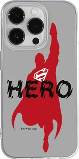 Etui do Apple IPHONE 6 PLUS Superman 038 DC Nadruk pełny Szary - Etui i futerały do telefonów - miniaturka - grafika 1