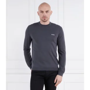 BOSS GREEN Wełniany sweter Romar | Regular Fit - Swetry męskie - miniaturka - grafika 1