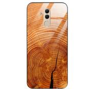 Etui i futerały do telefonów - Etui drewniane Huawei Mate 20 Lite Old Fashion Wood Burnt Orange Forestzone Glass - miniaturka - grafika 1