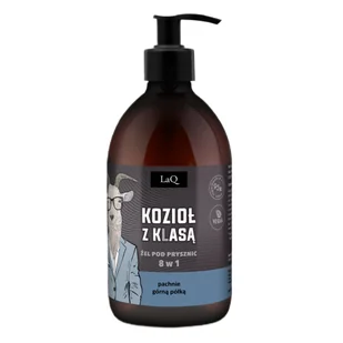 LaQ Żel pod prysznic 8w1 Kozioł z Klasą 500ml - Żele pod prysznic dla mężczyzn - miniaturka - grafika 1
