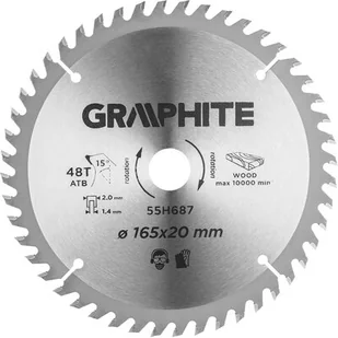 Graphite Tarcza 55H687 - Tarcze do pił - miniaturka - grafika 1