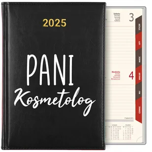 KALENDARZ TERMINARZ PLANER Dzienny A5 2025 Prezent PANI KOSMETOLOG WZORY - Notesy i bloczki - miniaturka - grafika 1