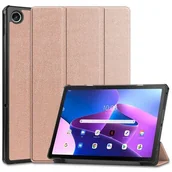 Etui do tabletów - Etui LENOVO TAB M10 PLUS 10.6 3RD GEN Tech-Protect SmartCase złoto-różowe - miniaturka - grafika 1