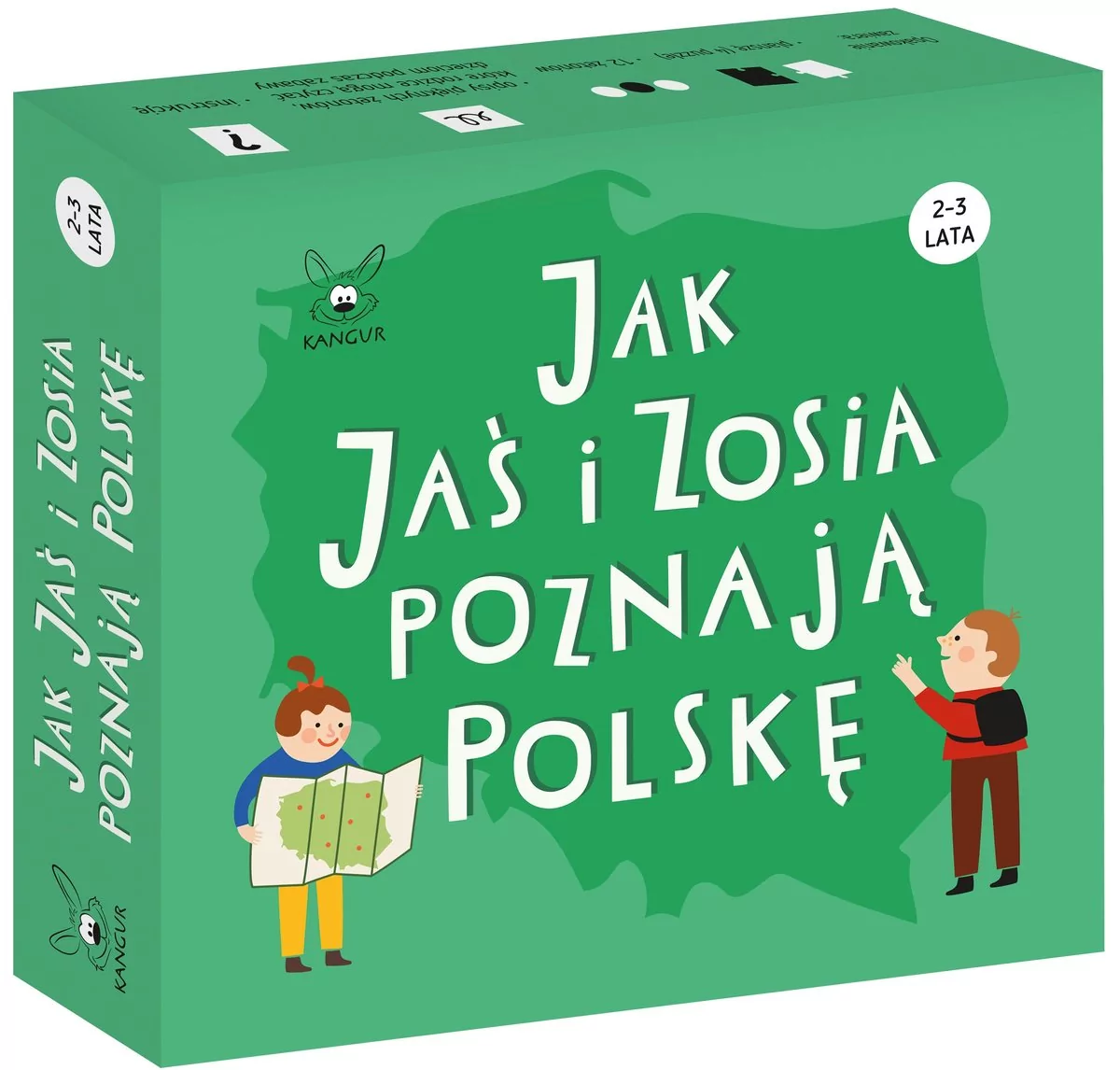 Kangur Jak Jaś i Zosia poznają Polskę