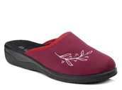 Kapcie damskie - Kapcie damskie śliwkowe Inblu CU-1D pantofle domowe zakryte wygodne-41 - miniaturka - grafika 1