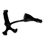 Uchwyty samochodowe do telefonów - Uchwyt samochodowy do telefonów TKC-44 2 x USB DPM - miniaturka - grafika 1