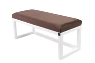 Ławki do przedpokoju - Emra Wood Design, Ławka na buty LPG-2, Biało-Brązowy, 50 cm - miniaturka - grafika 1