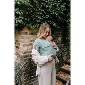 Chusty do noszenia dzieci - Chusta do noszenia dziecka BOBA Wrap - zielony - miniaturka - grafika 1