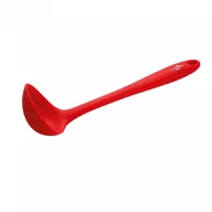 Przybory do gotowania - Chochla silikonowa, 28 cm, czerwona kod: KU-1410301400 - miniaturka - grafika 1