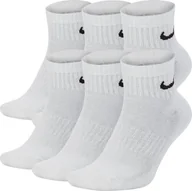 Skarpety termoaktywne - Nike Skarpety NIKE Everyday Cotton Cush Ankle 6 pak DRI-FIT białe r M / 38-42 - miniaturka - grafika 1