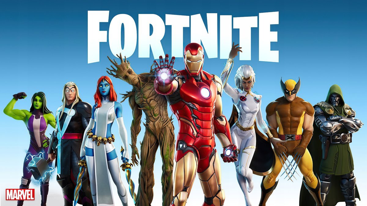 PUZZLE FORTNITE Gra A3 252 el z Nadrukiem + IMIĘ Pudełko
