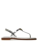 Sandały damskie - Guess Sandały Rainey FLGRAY LEL21 Srebrny - miniaturka - grafika 1