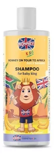 Ronney Ronney KIDS ON TOUR TO AFRICA Szampon do włosów o bananowym zapachu 300 ml - Szampony do włosów - miniaturka - grafika 1