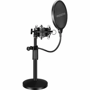 Mozos ZESTAW STATYW POP FILTR KOSZ ANTYWIBRACYJNY DO MIKROFONU MKIT-STAND - Inne akcesoria audio-wideo - miniaturka - grafika 1