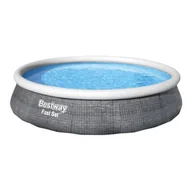 Baseny ogrodowe - Bestway Basen ogrodowy rozporowy 396x84 zestaw 9w1 57376 57376 - miniaturka - grafika 1