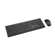 Zestawy myszka + klawiatura - Kensington KM150 EQ klawiatura Dołączona myszka Biuro RF Wireless QWERTZ Niemiecki Czarny - miniaturka - grafika 1