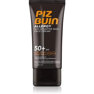 Krem przeciwsłoneczny Piz Buin Allergy Sun Sensitive Skin Face Cream SPF50 50 ml (3574661117621) - Balsamy i kremy do opalania - miniaturka - grafika 1
