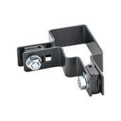 Akcesoria do ogrodzeń - Obejma narożna antracyt - miniaturka - grafika 1