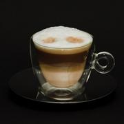 Filiżanki - Luigi Bormioli Filiżanki termiczne do cappuccino, 2 szt + podstawki - miniaturka - grafika 1