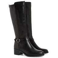 Kozaki damskie - Kozaki damskie Tamaris 1-25537-41 001 BLACK R.39 - miniaturka - grafika 1