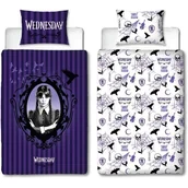 Pościel - Komplet poszewek na kołdrę Wednesday Wielokolorowy Łóżko 140 2 Części - miniaturka - grafika 1