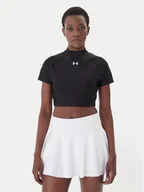 Koszulki i topy damskie - Under Armour Koszulka techniczna HeatGear® 6010006 Czarny Slim Fit - miniaturka - grafika 1
