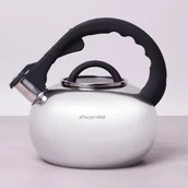 Czajniki na gaz - Kamille CZAJNIK STALOWY Z GWIZDKIEM INDUKCJA 2,8L GAZ 0687 - miniaturka - grafika 1