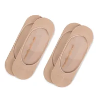 Skarpetki damskie - Stopki Tommy Hilfiger 343025001 Beżowy - miniaturka - grafika 1