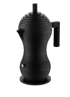 Alessi Kawiarka Pulcina 150 ml czarna MDL02/3 BB - Zaparzacze i kawiarki - miniaturka - grafika 2