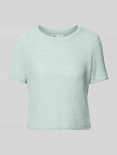 Sweter o kroju regular fit z okrągłym dekoltem model ‘SUNNY’ - Swetry damskie - miniaturka - grafika 1