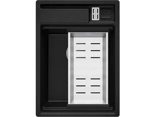 Primagran.pl Zlewozmywak kuchenny granitowy jednokomorowy bez ociekacza i miejscem na akcesoria i deskę Oslo 40 Pocket  MOFKC-X0#Z+ACOL01-KI$G - Zlewozmywaki - miniaturka - grafika 1