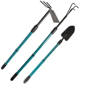 Pozostałe narzędzia ogrodowe - Sanico GoldGarden, 3 elementy, teleskopowe - miniaturka - grafika 1