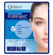 Maseczki do twarzy - Qiriness Qiriness, maska oczyszczająca z mikrofibry, 30 g - miniaturka - grafika 1
